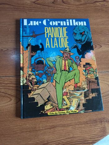 BD panique à la lune Luc Cornillon