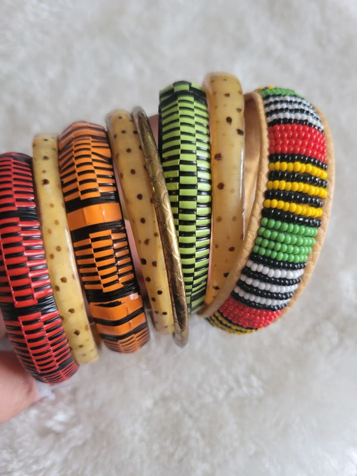 Semainier Africains. Perles. - photo numéro 2
