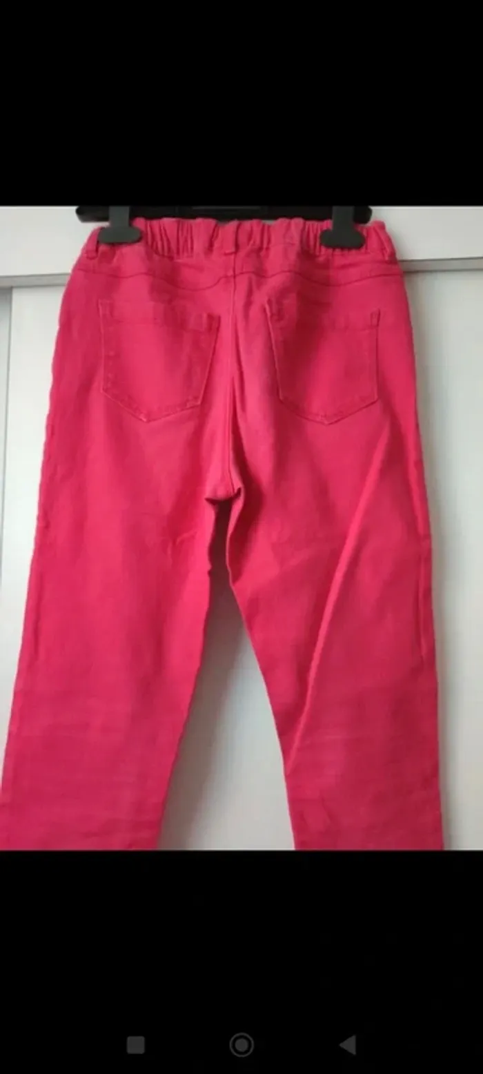 Jean pour les filles de 10 ans, 131/143 cm - photo numéro 2