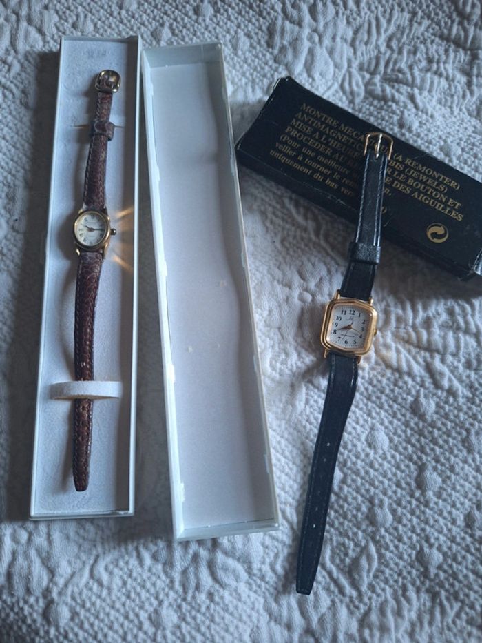 Lot de 2 montres vintage pour collectionneur - photo numéro 10