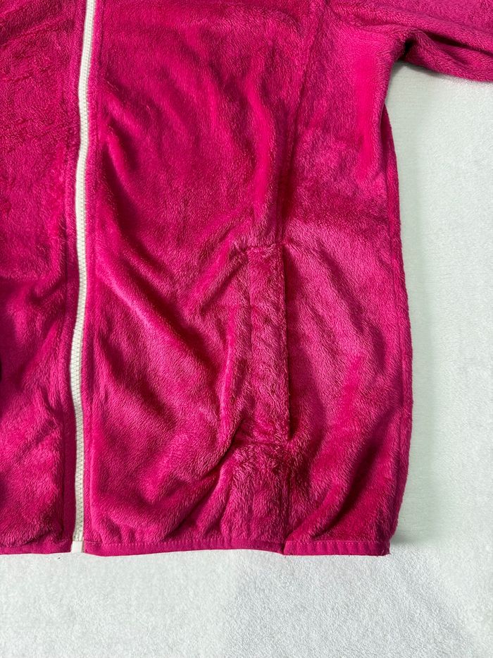 Veste polaire moumoute rose the north face pour fille / femme taille XL enfant - photo numéro 4