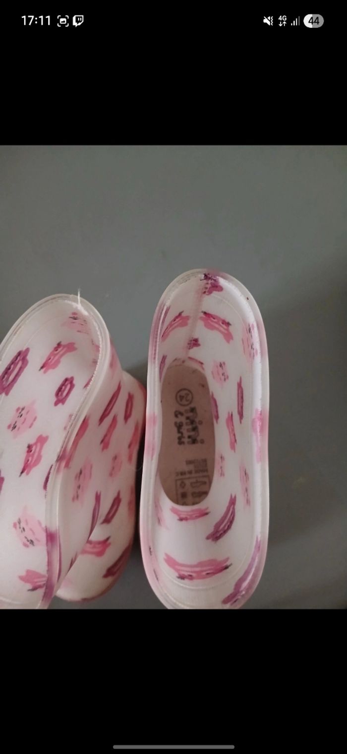 Botte de pluie taille 24 - photo numéro 3