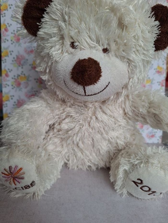 Peluche publicitaire ours Nocibe 2010