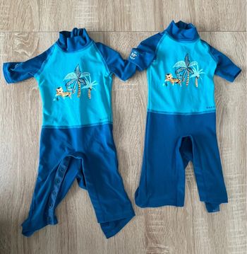 Lot 2 Combi maillot de bain 12 mois