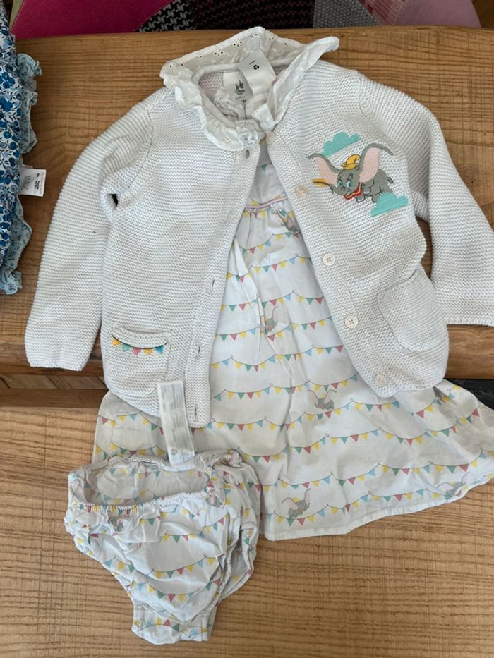 Lot vêtements fille printemps été 2 ans 24 mois Zara Jacadi Liberty robe - photo numéro 7
