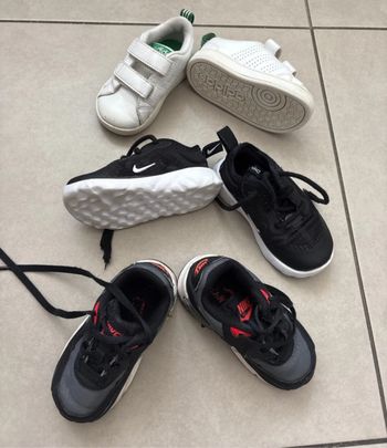 Lot de 3 paires taille 21