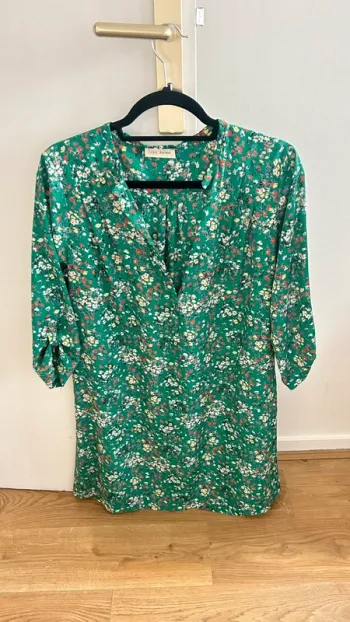 Robe verte Lola jones