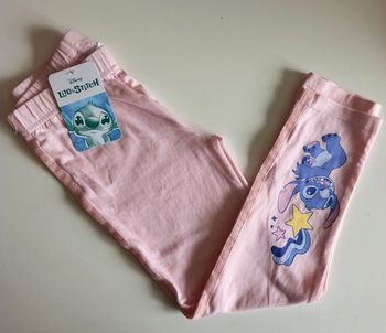 Legging stitch rose neuf avec étiquette taille 6 ans