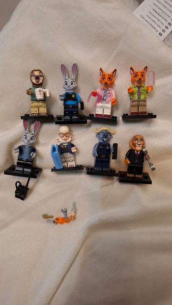 Figurines zootopie 