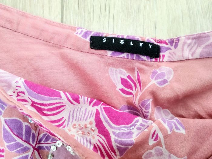 Jupe rose Sisley t 40 - photo numéro 3