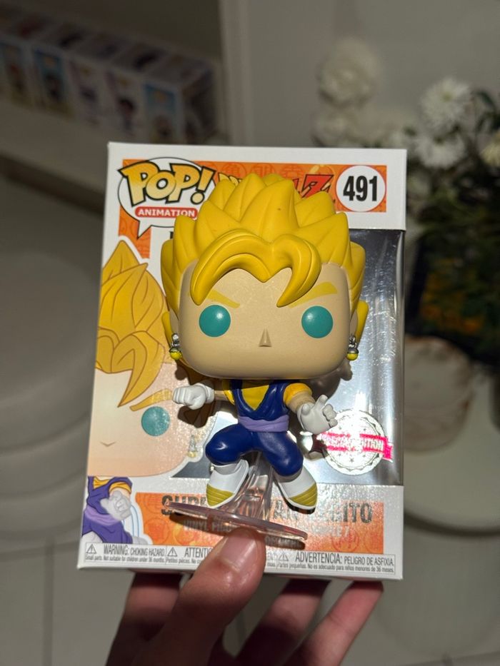 Funko Pop Super Saiyan Vegito 491 - Dragon Ball Z
