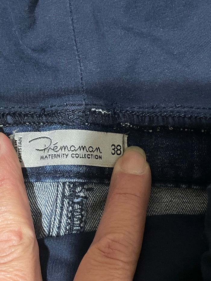 Jupe en jean de maternité - photo numéro 2