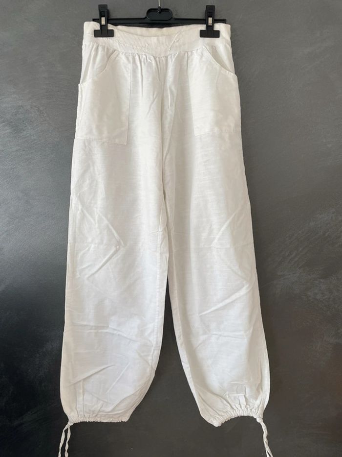 Pantalon blanc été - photo numéro 6