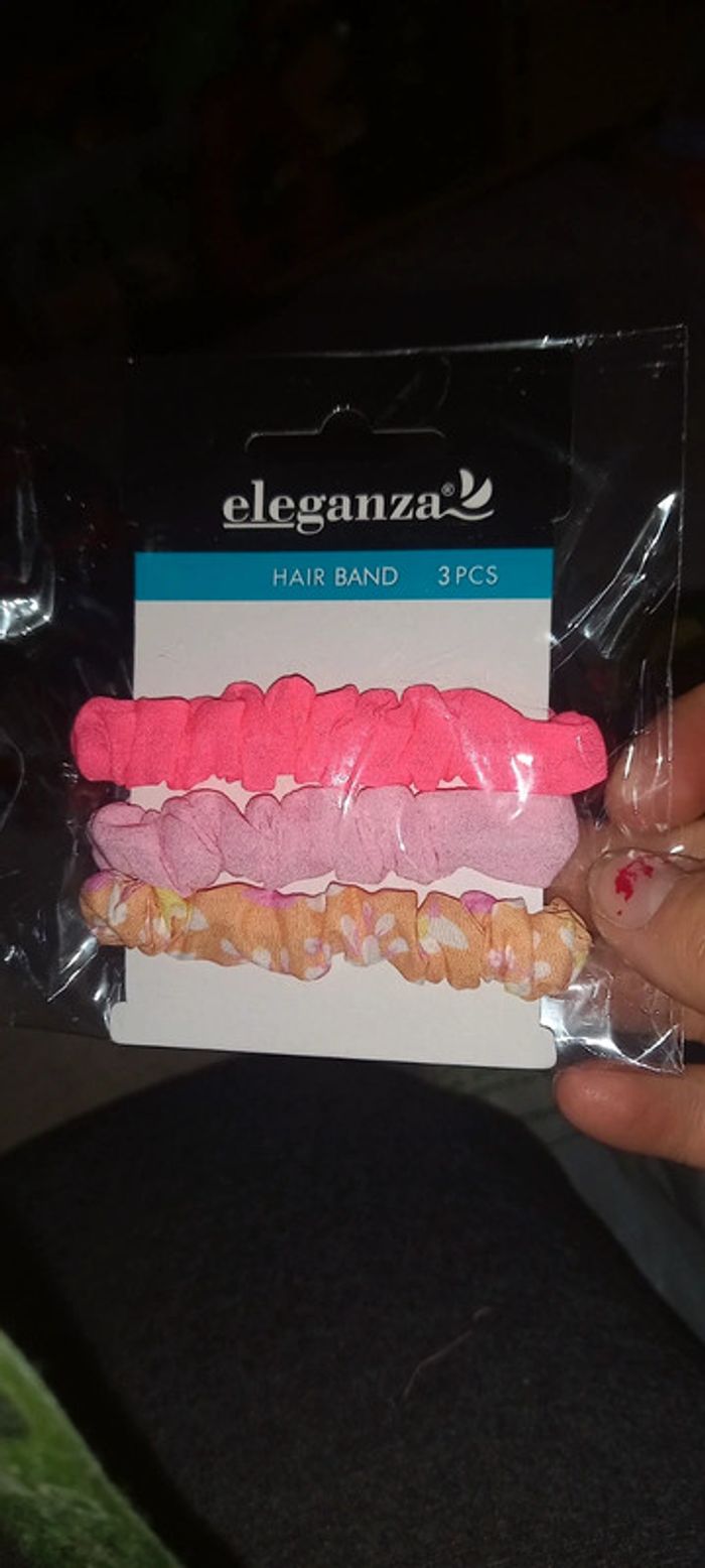 Set 3 élastiques  cheveux