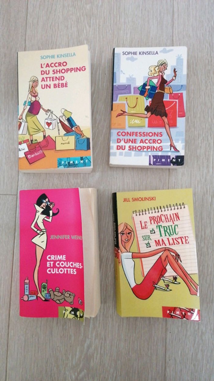 Lot de 4 livres