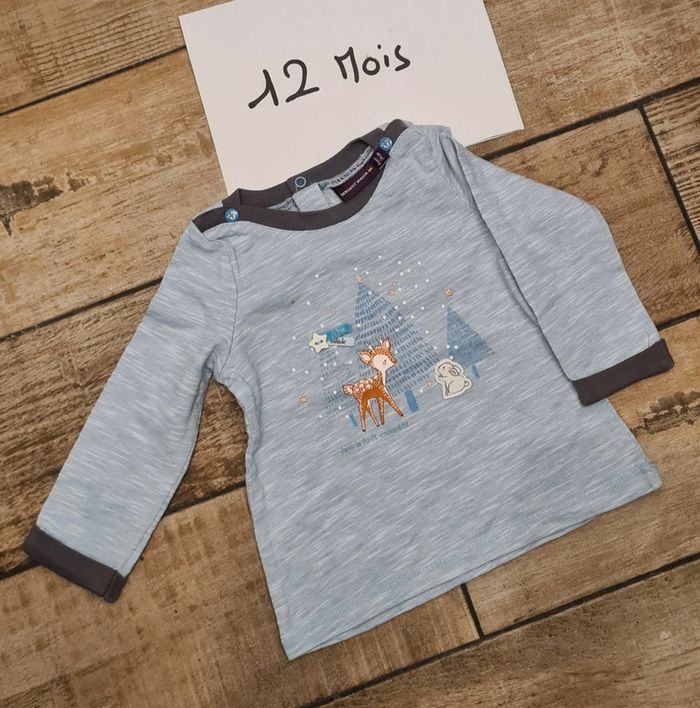 T-shirt manches longues bébé garçon