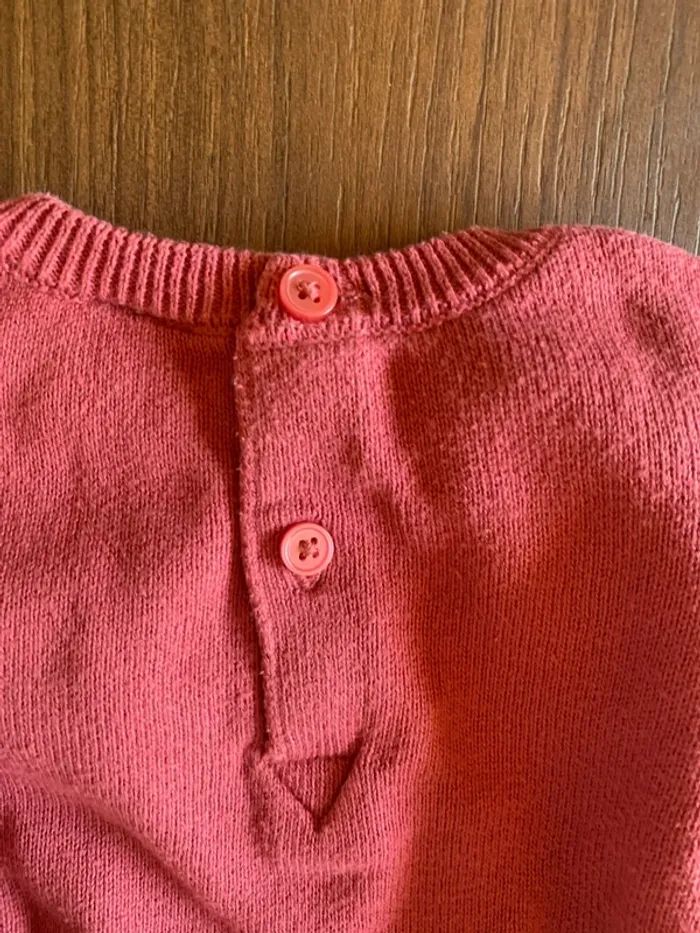 Pull oversize Tex 3 mois fille - photo numéro 4