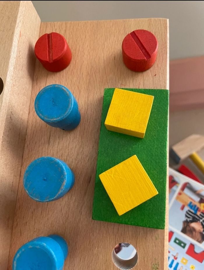 Établi Playskool bois vintage - photo numéro 7