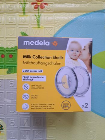 Coupelles recueil-lait Medela