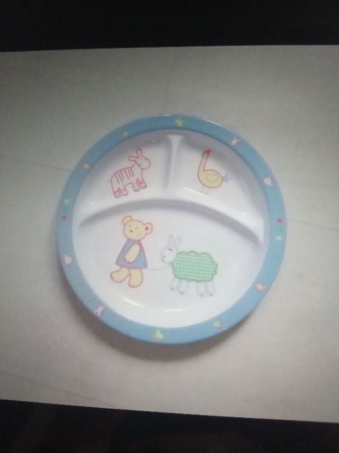 Assiette compartiment