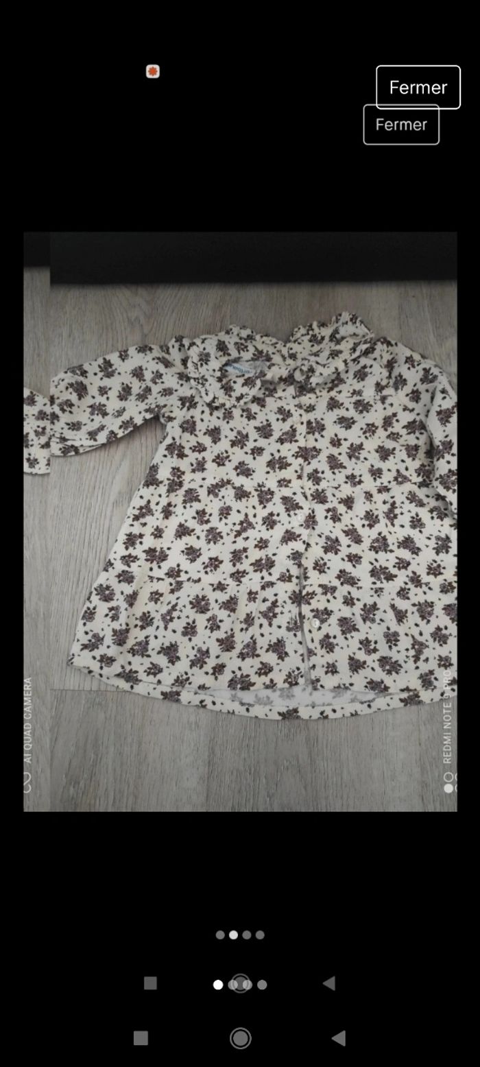 Robe fille Verbaudet 6 mois - photo numéro 2