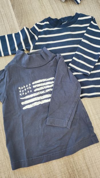 Lot 2 manches longues