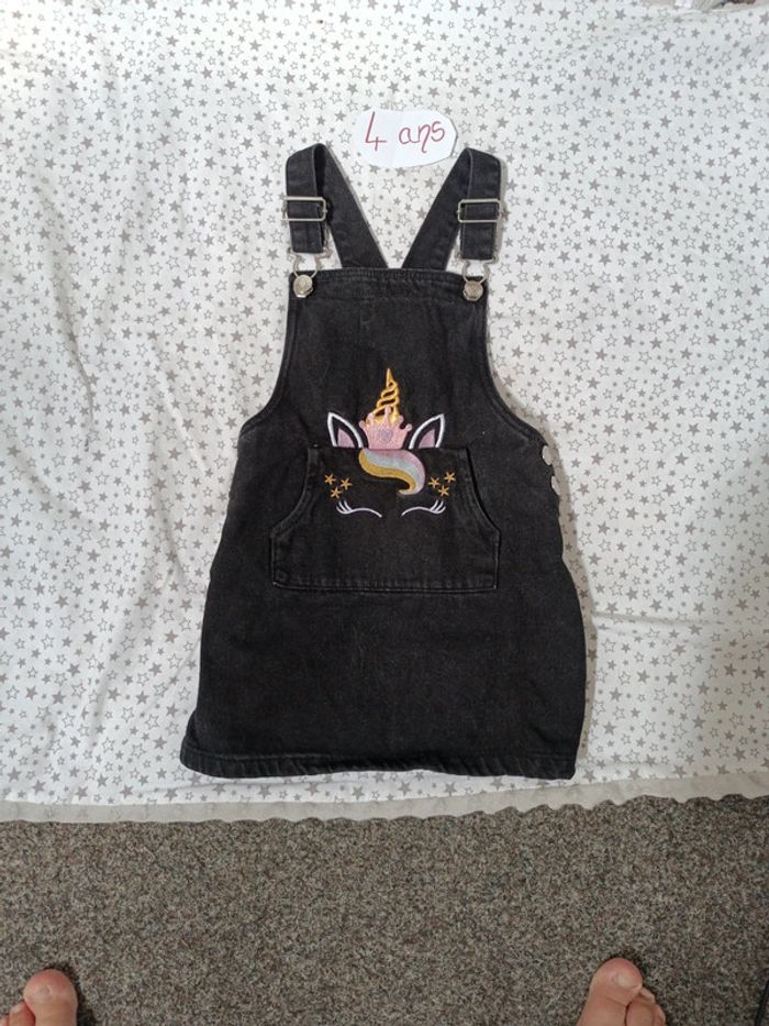 Robe jean 3/4 ans