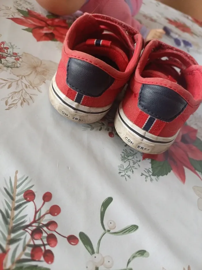 Converse rouge - photo numéro 3