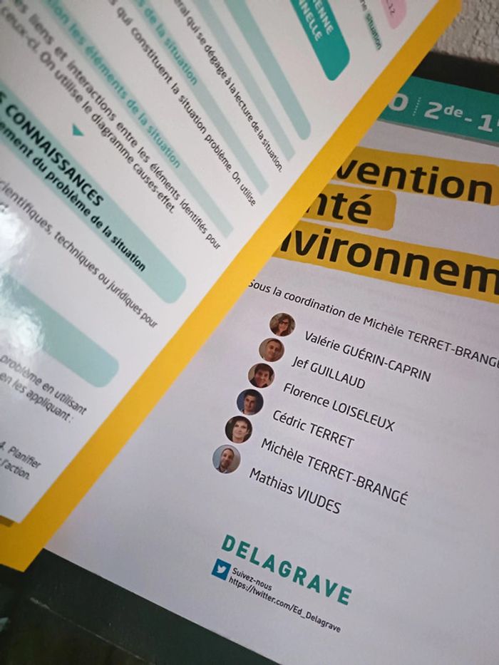 Livre scolaire bac pro prévention santé environnement - photo numéro 4