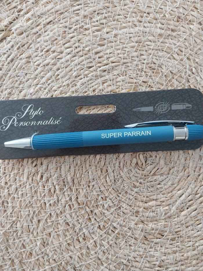 Stylo Personnalisé Super Parrain