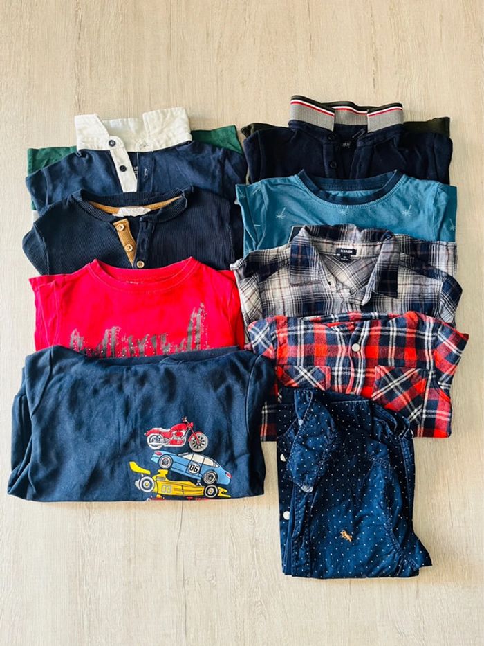 Lot de vêtements enfant garçon automne hiver multiples marques