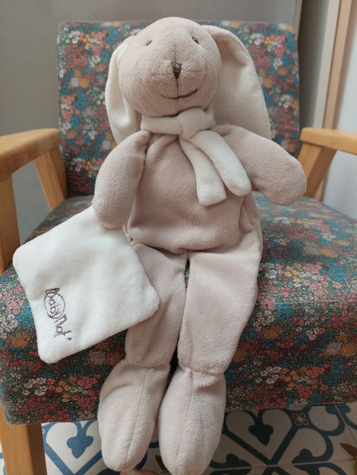 #3 peluche doudou lapin layette Baby Nat' - photo numéro 4