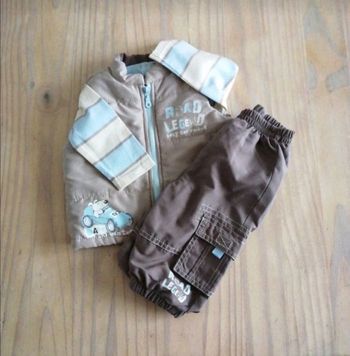 Ensemble 3 pièces BB garçon 6 mois