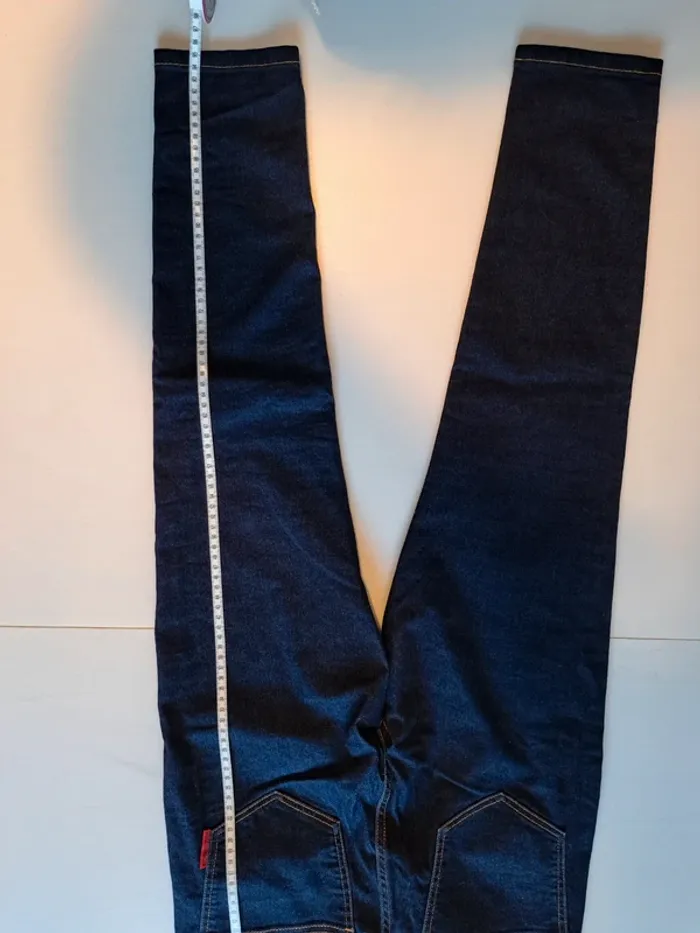 Jeans taille haute avec de l élasthane T 38 - photo numéro 6