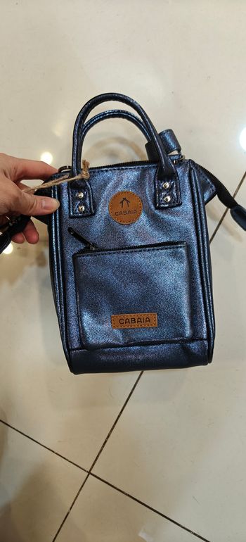 Nano bag Cabaïa bleu Larissa 