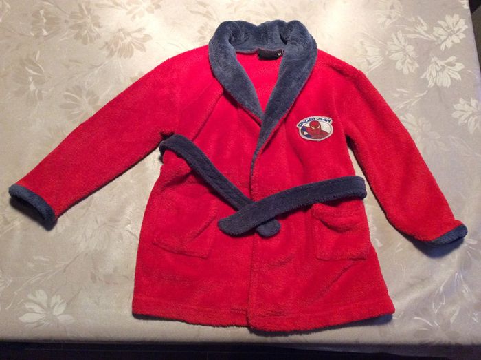 Peignoir/robe de chambre Spiderman 4 ans