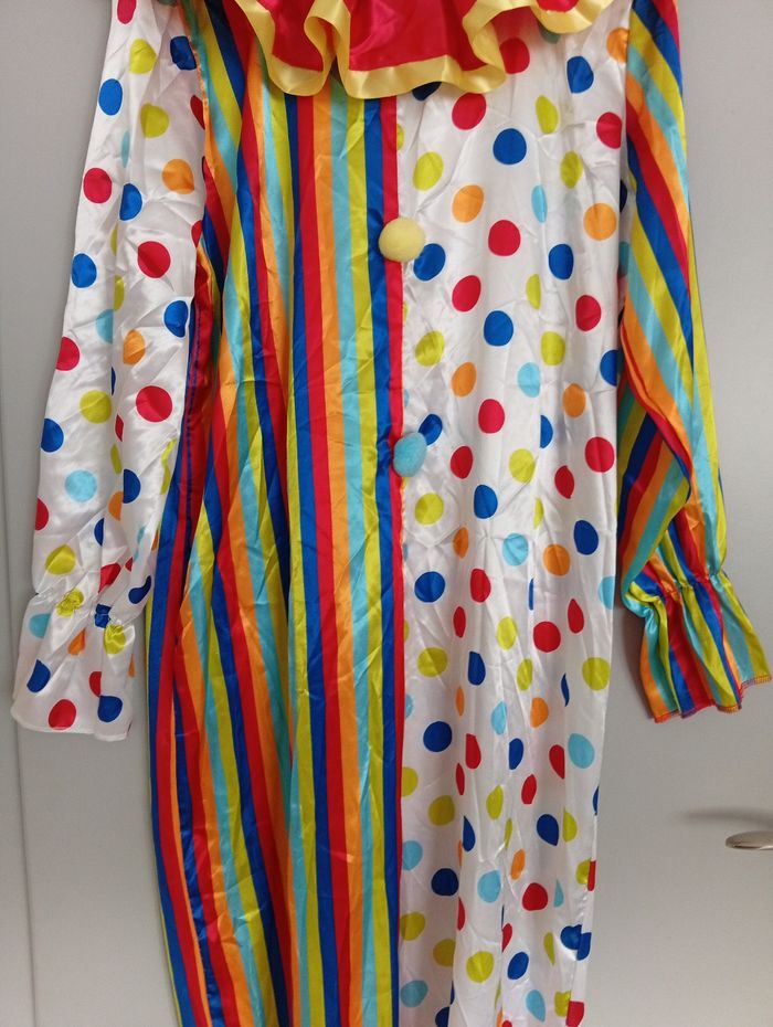Combinaison de clown multicolore L - photo numéro 3