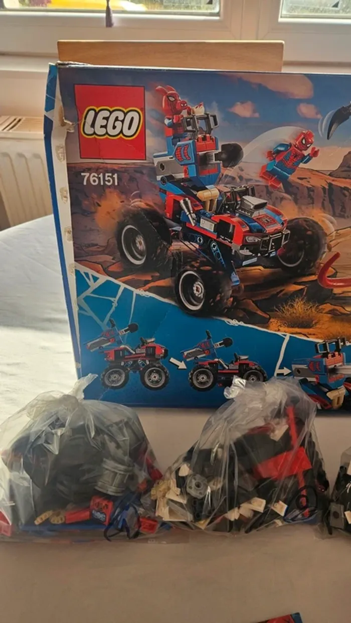 LEGO Marvel Spider-Man 76151- L'embuscade du Venomosaurus-Set complet avec figurines - photo numéro 18