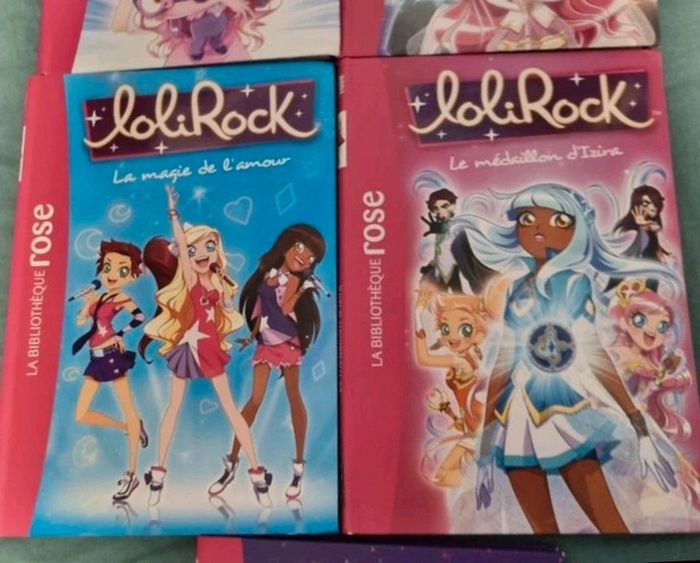 Lot livres lolirock bibliothèque rose - photo numéro 2