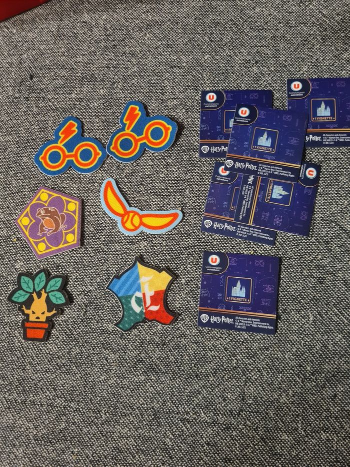 Lot 6 fixeez. Harry Potter. super U.  Neuf - photo numéro 2