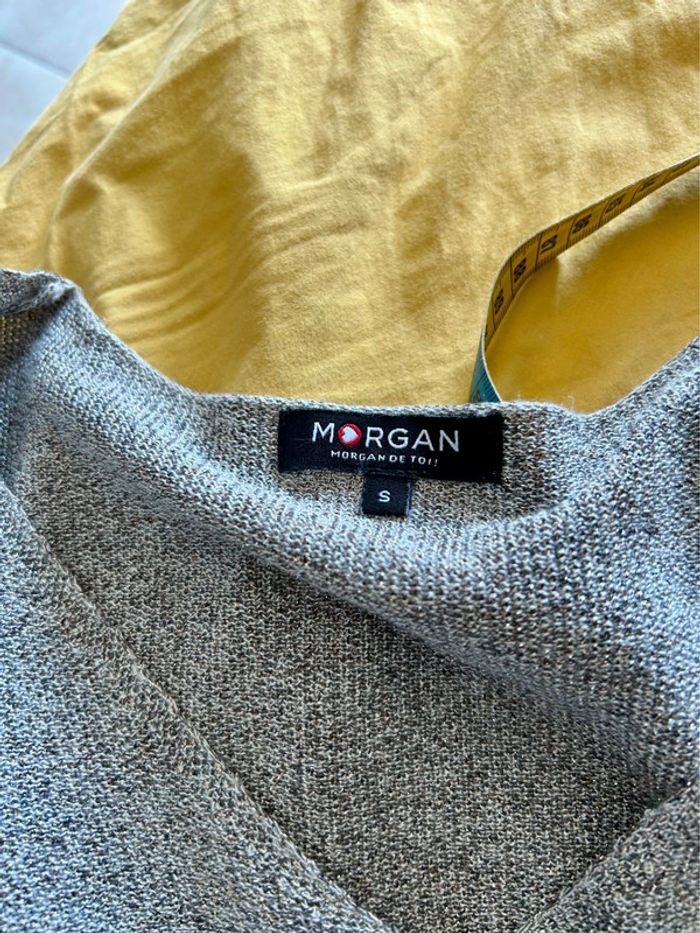 Blouse argentée Morgan S - photo numéro 5