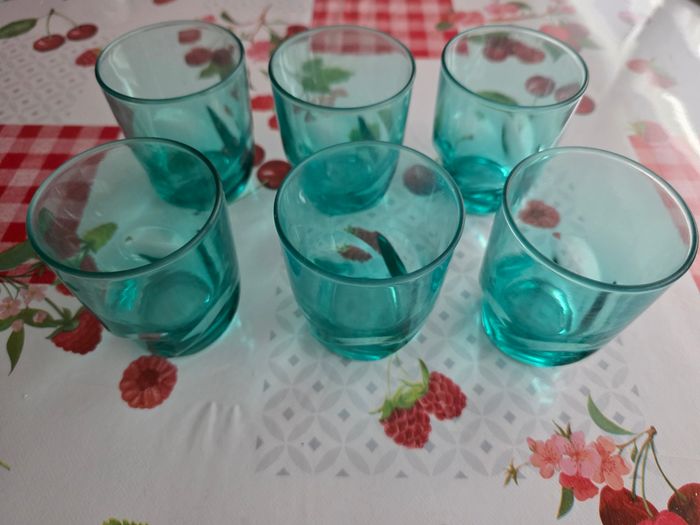 LOTS DE 6 VERRES À EAU - photo numéro 2