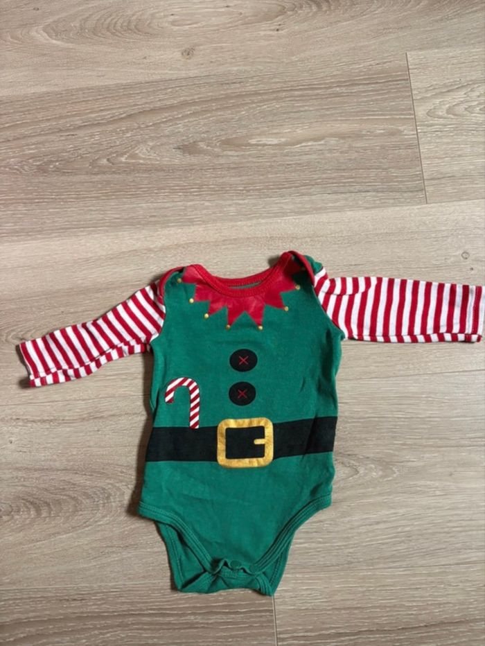 Grenouillère + body Noël - photo numéro 2