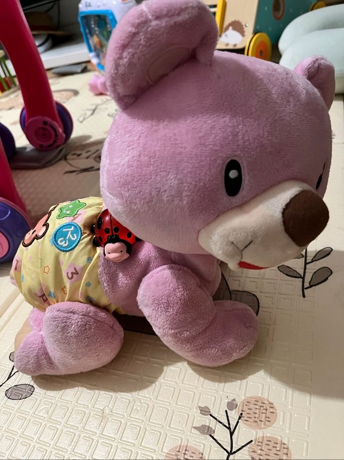 Peluche interactive ourson