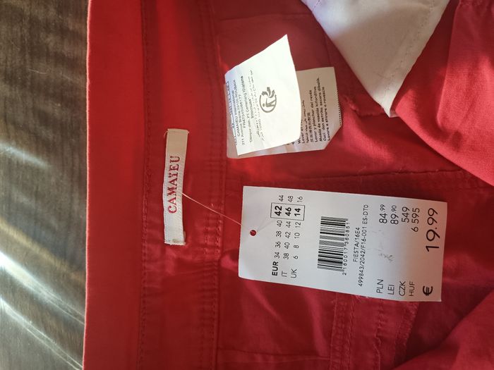 Jupe camaïeu neuve taille 42 - photo numéro 3