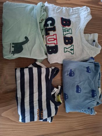 Lot de 4 t-shirts TAO