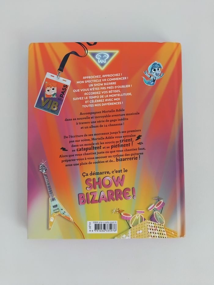 Mortelle Adèle Show Bizarre Livre et CD - photo numéro 5