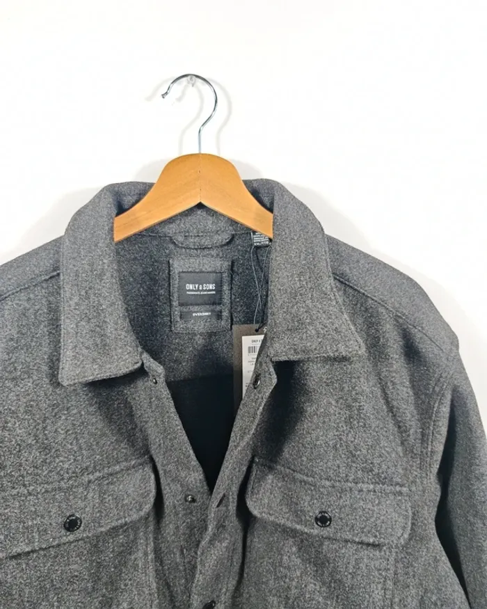 Veste chaude style chemise - photo numéro 4