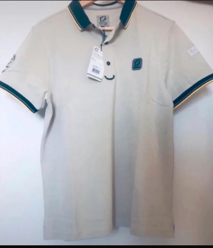 Polo zodiac homme L gris NEUF avec étiquette - photo numéro 7