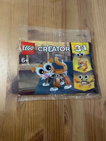 Sachet polybag 30574 lego creator 3 in 1 animal chat autruche crabe